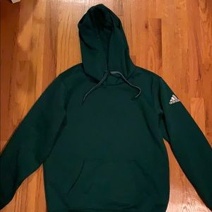 Forest Green Adidas Climawarm Hoodie